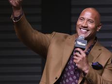 BEIJING, CHINA - AUGUST 05: Actor Dwayne Johnson attends the 'Fast & Furious: Hobbs & Shaw' press conference on August 5, 2019 in Beijing, China. (Photo by VCG/VCG via Getty Images)