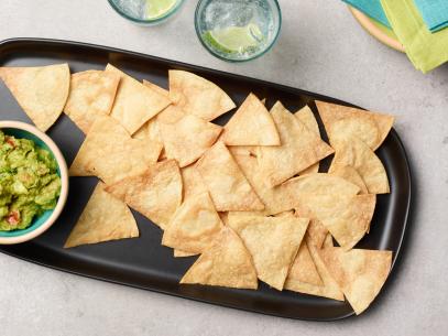 Food Network Kitchen’s Baked Tortilla Chips, as seen on Food Network.