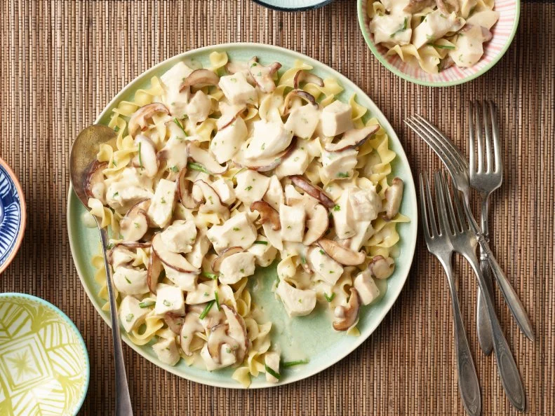 Food Network Kitchen’s Chicken a la King, as seen on Food Network.