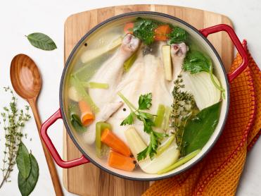 Chicken Broth Recipe | Food Network Kitchen | Food Network