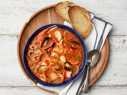 Food Network Kitchen’s San Francisco Cioppino, as seen on Food Network.