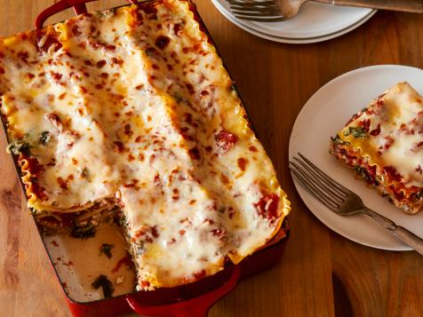 Four Cheese and Spinach Lasagna