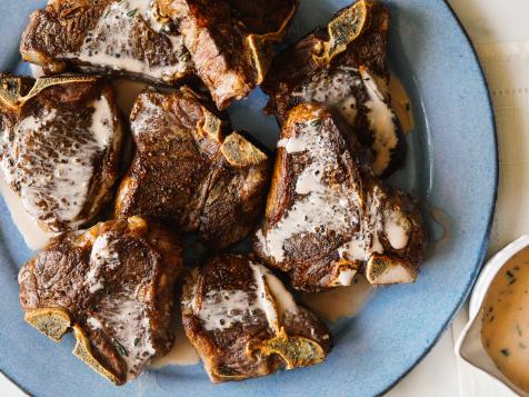 Lamb Chops with Garlic and Rosemary