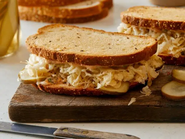 Vegetarian Reuben Sandwich Recipe | Food Network Kitchen | Food Network