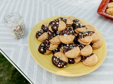 Miso Caramel Cracker Cookies
