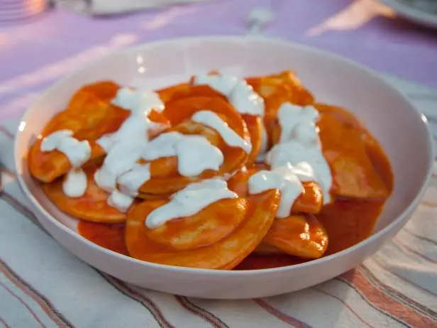 Buffalo Pierogies Recipe | Trisha Yearwood | Food Network