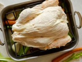 Butter-Blanketed Turkey