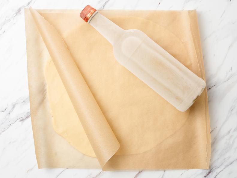 Food Network Kitchen’s TESTED COOKING HACKS GALLERY - Vodka Bottle Rolling Pin, as seen on Food Network.