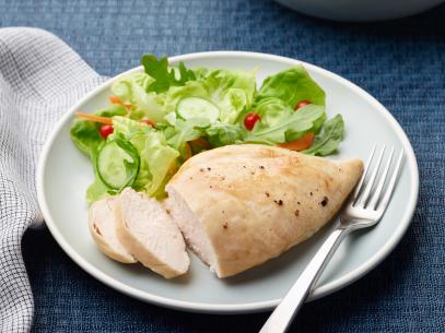 Food Network Kitchen’s Air Fryer Frozen Chicken Breast, as seen on Food Network.