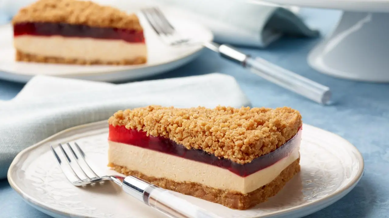 No-Bake PBJ Sandwich Cheesecake
