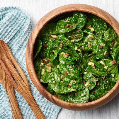 Spinach Salad with Bacon Dressing | Recipe Cart