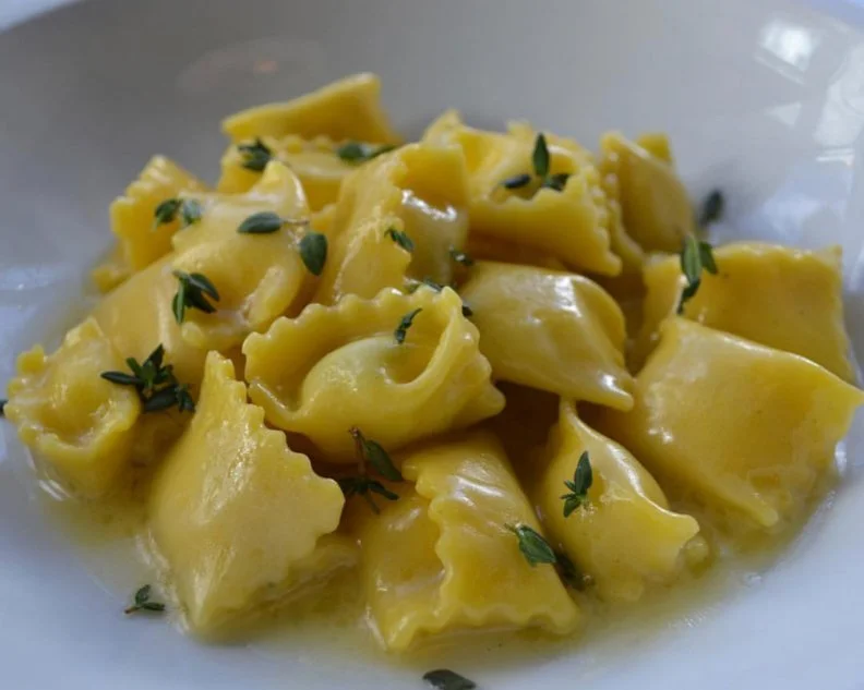 Osteria Langhe partners Aldo Zaninotto and chef Cameron Grant celebrate the flavors of Italy, specifically Piedmont, at this warm and welcoming Logan Square restaurant. The region is well-known for its love of carbs — its classic risottos and pastas are among some of the best in Italy. Unlike its southern counterparts, there’s no red sauce in sight. Dishes instead showcase the cheeses and meat, like rabbit and veal, that are common in the area. Grant honors regional traditions with from-scratch, slow-food-style primi like his infamous plin. While the delicate pasta can be stuffed with ingredients ranging from rabbit to artichokes in Piedmont, Grant fills his handmade squares with La Tur cheese before tossing it with butter, thyme and stock.
