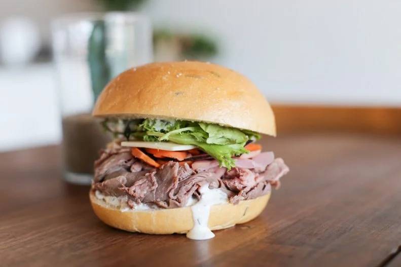 Worth Takeaway is a reminder that you can take it with you. In the middle of a busy day, it’s nice to be able to stop and enjoy an exceptional sandwich made with care and love, like this roast beef, cheddar and horseradish with house made giardiniera. A happy lunch sets the pace for a happy afternoon.