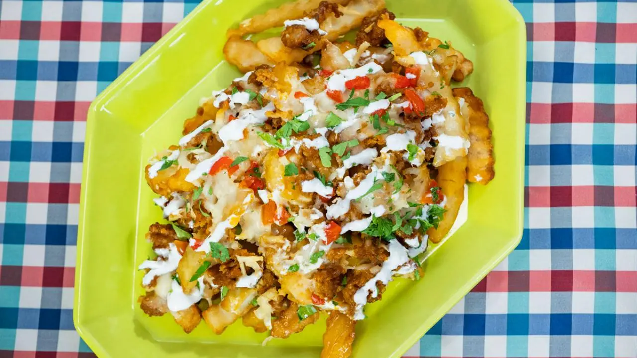 Chorizo and Cheese Loaded Fries