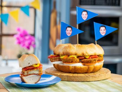 Extra Extra Large Eggplant Parm Sandwich-image