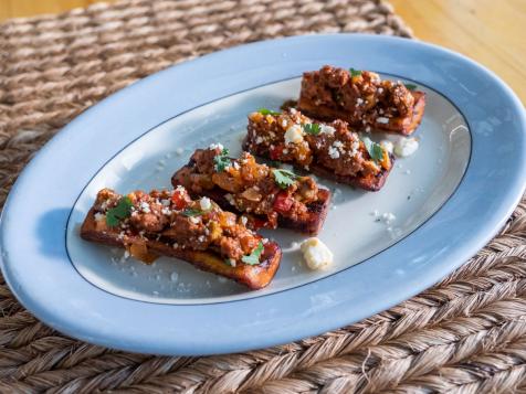 Plantains Stuffed with Picadillo