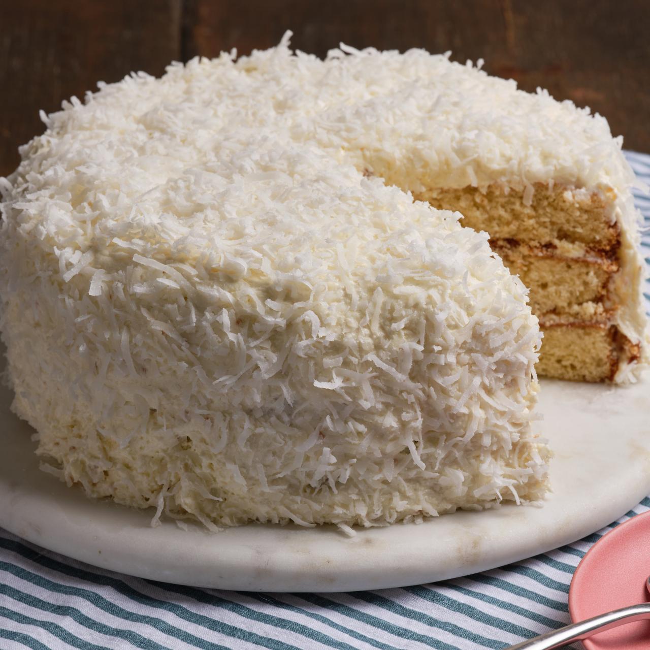 Coconut Cream Cake - a real old fashioned favourite! | Recipe | Coconut  cream cake, Savoury cake, Cake desserts