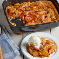Food Network Kitchen's Best Peach Cobbler Recipe.