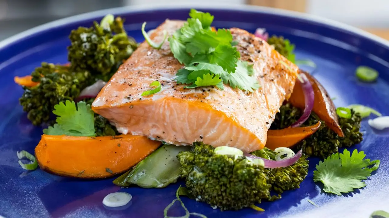 Geoffrey's Roasted Salmon