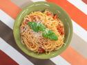 Jeff Mauro makes Quick Arrabbiata Sauce in The Kitchen's first Pasta Drop Challenge, as seen on Food Network's The Kitchen