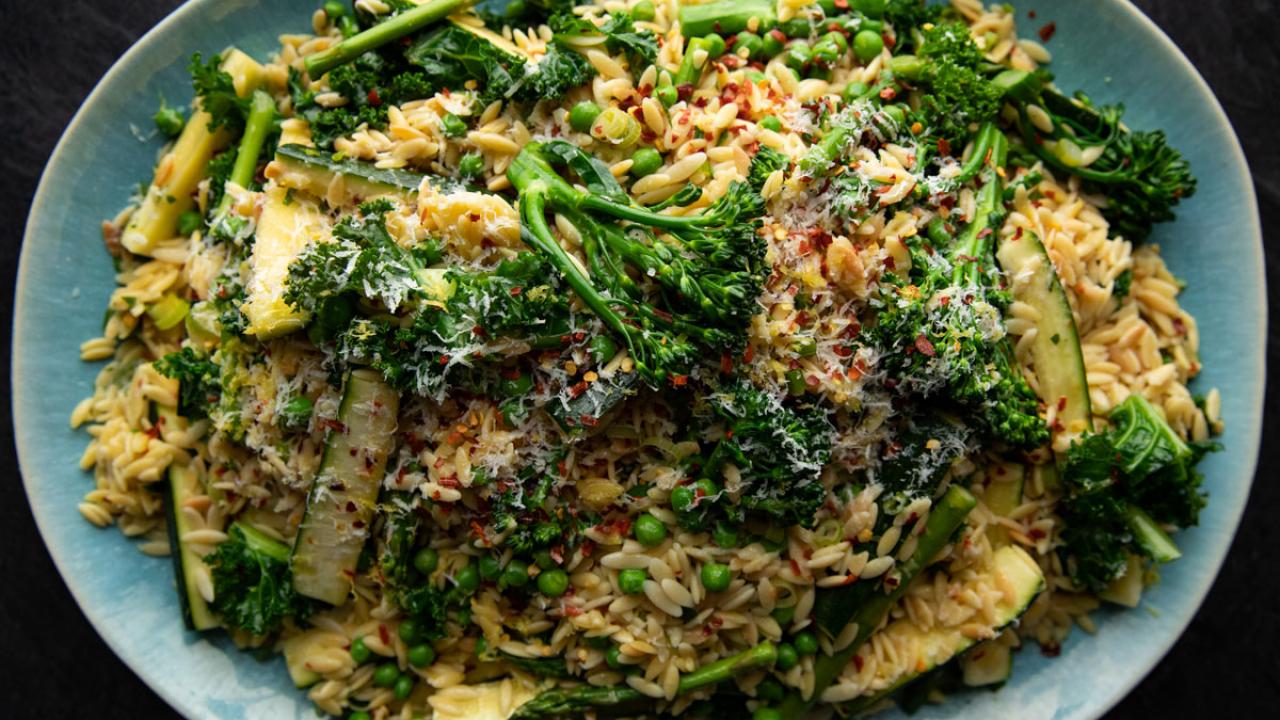 Very Green Orzotto