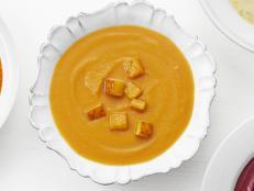 "I love how making soup really warms you up. If you use precut squash, this one is even easier," says Katie.