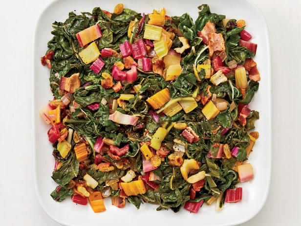 Rainbow Chard With Raisins Recipe Food Network Kitchen Food Network