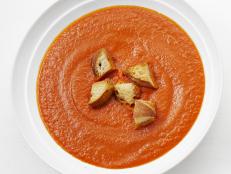 "This soup just begs for garlicky croutons," says Jeff.