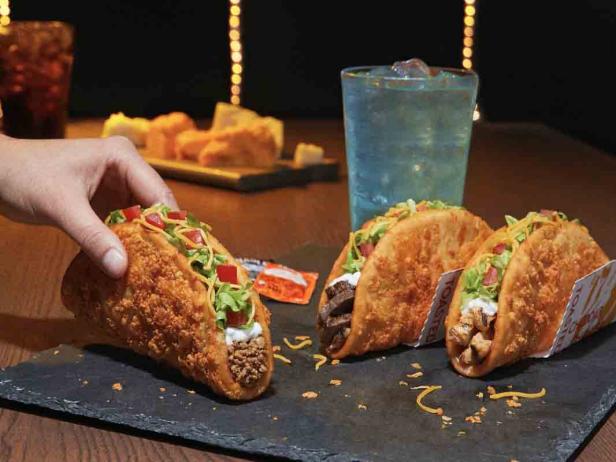 The beloved Taco Bell® chalupa that fans know and love is getting a next-level cheesy glow up. Introducing the Toasted Cheddar Chalupa -- confirmed for nationwide release September 12.  The Toasted Cheddar Chalupa presents brilliantly simplistic shell innovation by baking real, aged cheddar cheese onto the shell.