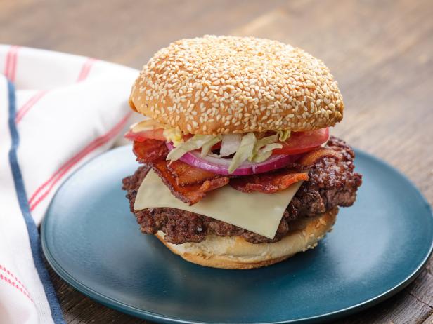 Bacon Cheese Burger Recipe, Food Network Kitchen