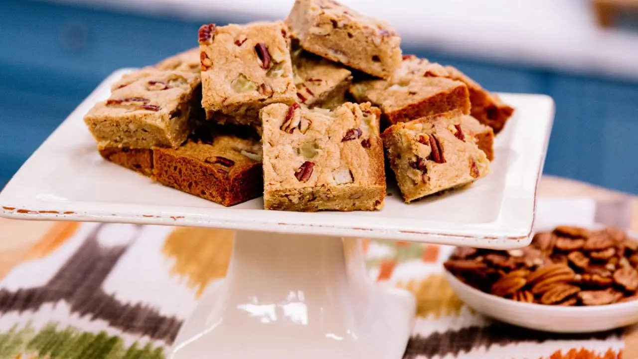 Apple Brown Butter Blondies