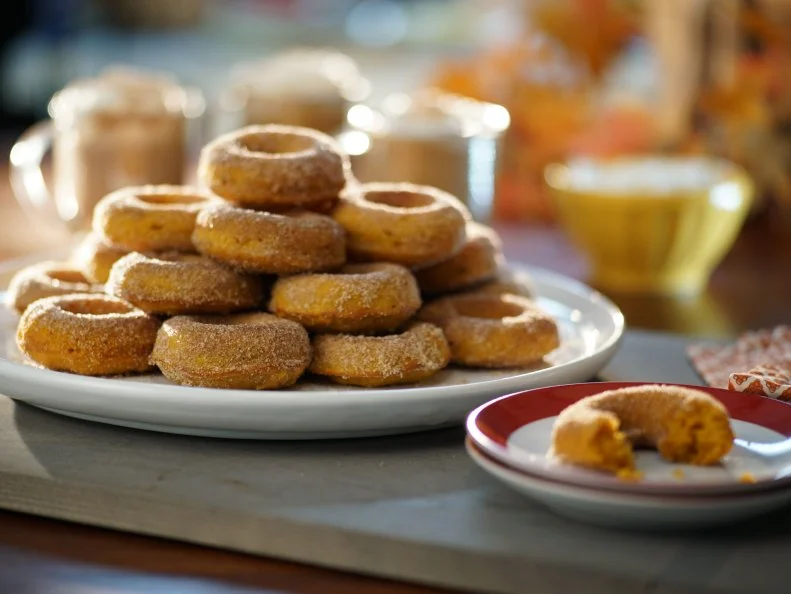 A beauty shot of Host Valerie Bertinelli's Spiced Pumpkin Mocha, as seen on Food Network's Valerie's Home Cooking, Season 4.
