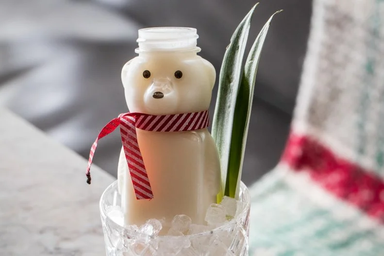 There are few things cuter than the familiar bear-shaped honey container, especially when it’s used as a vessel for a cocktail. At this neighborhood spot they fill the bear with a delicious combination of Amaro Montenegro, amontillado sherry, pineapple, lime and some cumin honey. You can shake it up and pour it over ice or drink it straight from the bottle…or bear. 