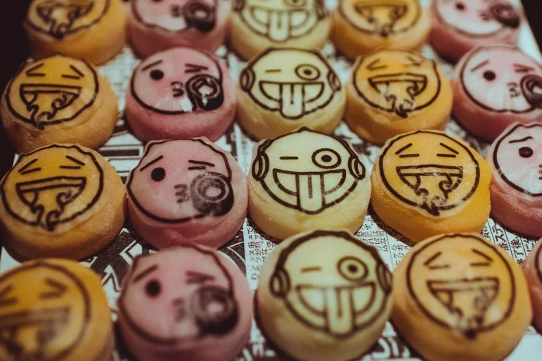 The artwork for these adorable emoji mochi (aka emochi) is all sugar-sketched by hand by Sushi-San’s in-house illustrator before it’s put onto the mochi. There are over 25 rotating flavors of these almost-too-cute-to-eat ice cream treats, like Lychee Colada, Thai Basil and Azuki Red Bean.