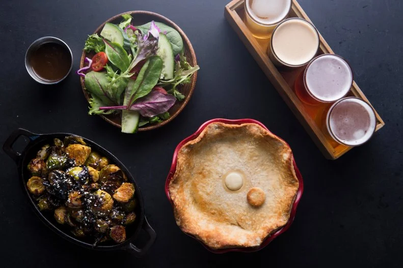 Austin’s first vegan gastropub boasts 40 craft brews on tap, a great playlist of old blues and jazz, and, of course, a decadent menu of plant-based cuisine. In addition to serving familiar vegan comfort classics like Buffalo cauliflower wings and a mac & cashew cheese skillet, the lively place really makes its mark with envelope-pushing ingredients and techniques that re-create regional favorites sans meat. Need some examples? In the Carolina BBQ sandwich with crispy onions and slaw, banana blossom takes the place of pulled pork. Oyster mushrooms stand in for spicy chicken in the Nashville Hot and Crispy, and hearts of palm mimic jumbo lump crabmeat in the crab cakes. Yes, we’re getting hungry too.