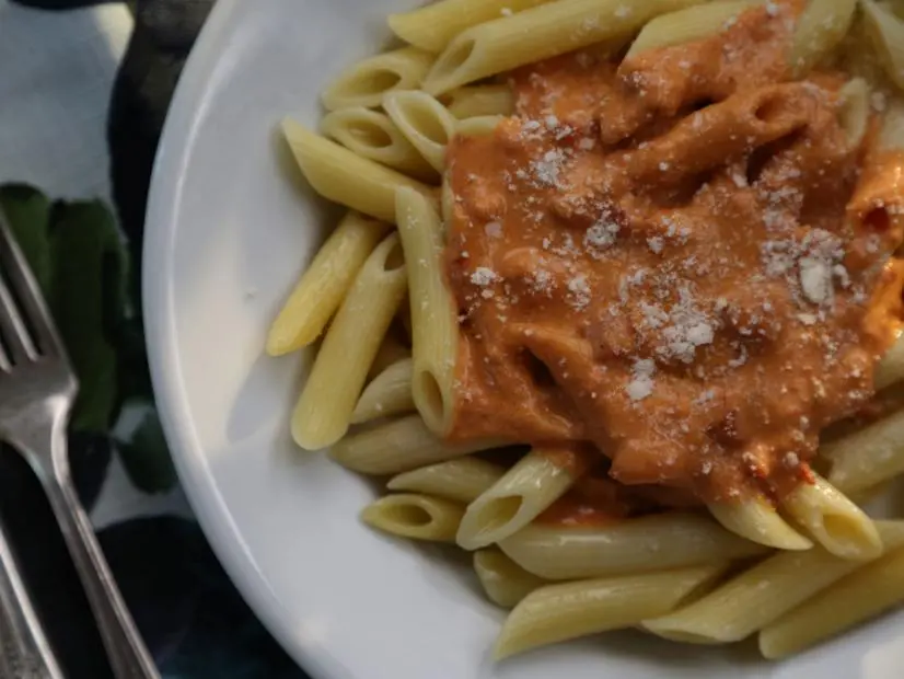 Spicy Penne a la Vodka Recipe Valerie Bertinelli Food Network