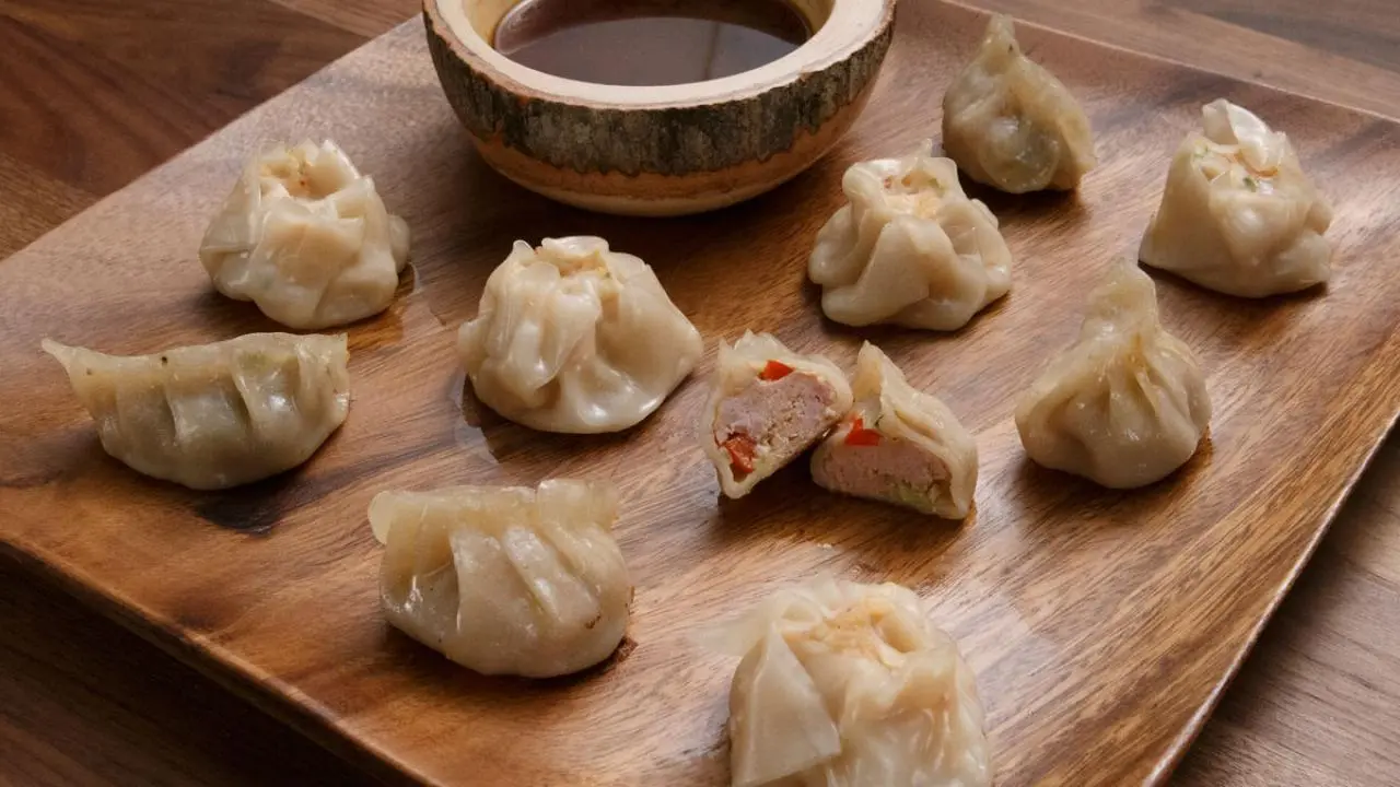 Anne's Pork and Shrimp Dumplings