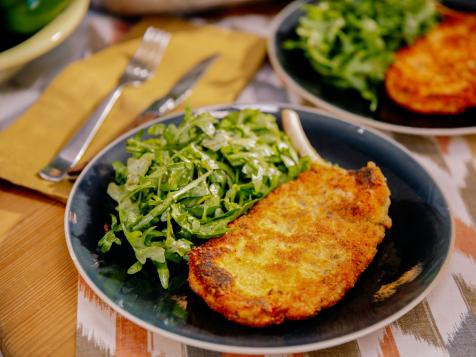 Shortbread-Crusted Pork Milanese