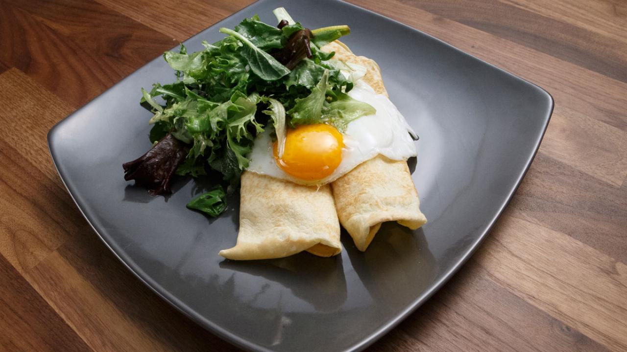 Anne's Ham and Brie Crepes