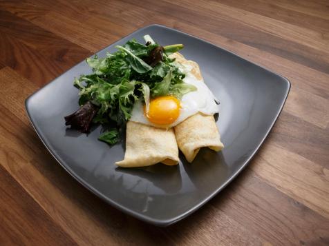 Ham and Brie Crepes