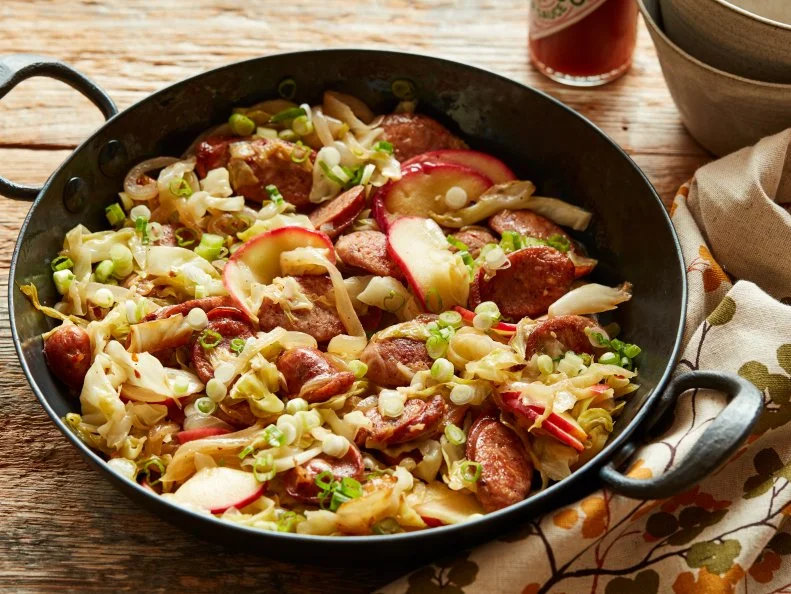 Food Network Kitchen’s Cajun Cabbage Skillet.