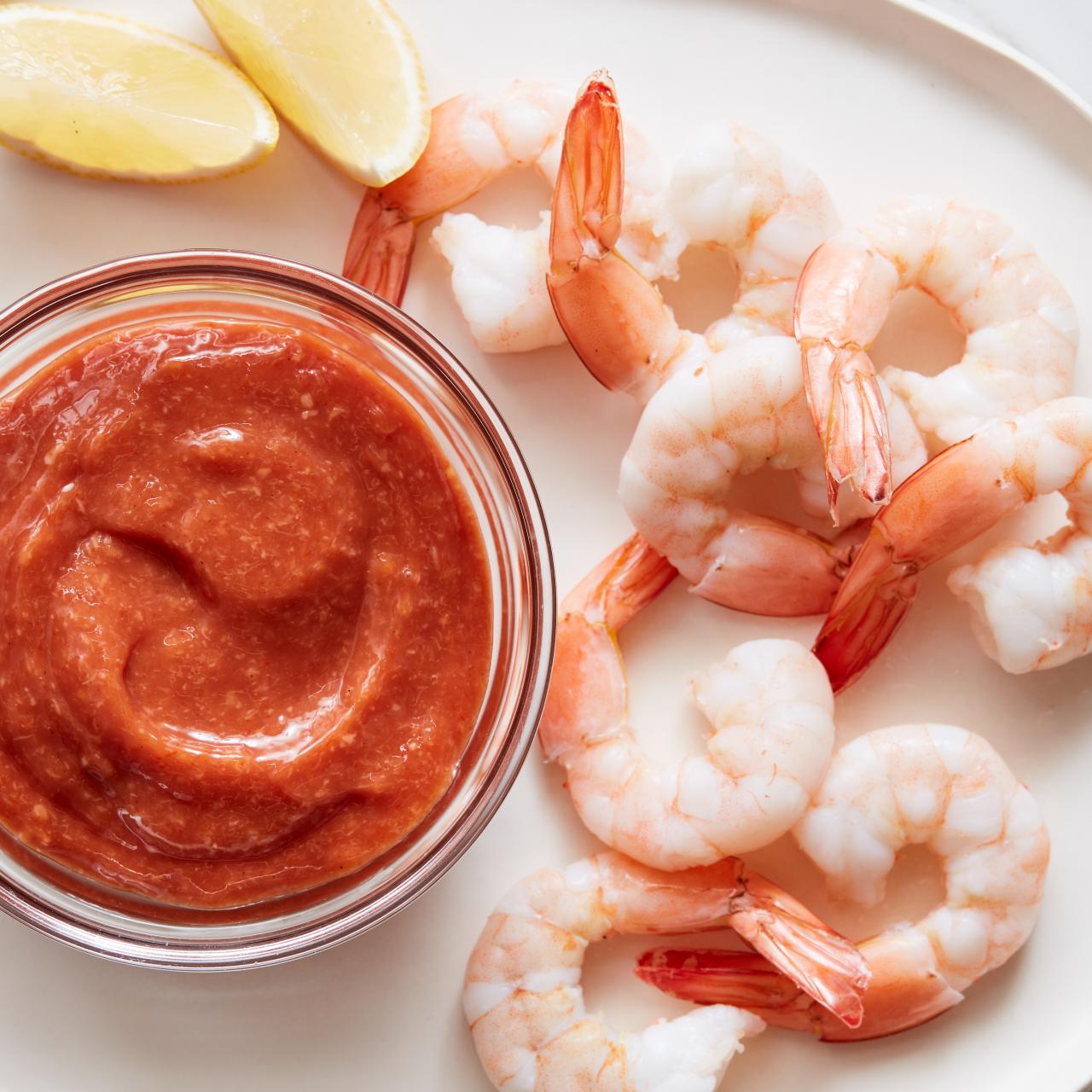 Classic Shrimp Cocktail With Homemade Seafood Sauce