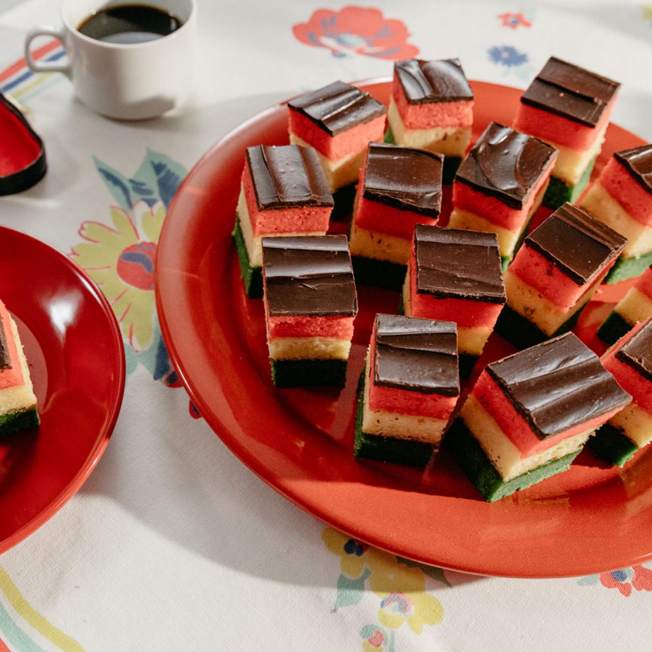 12 Days of Christmas: Italian Rainbow Cookie Cake – With Sprinkles on Top