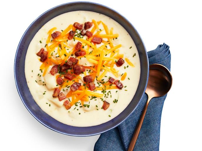 Almost-Famous Baked Potato Soup Recipe | Food Network Kitchen | Food