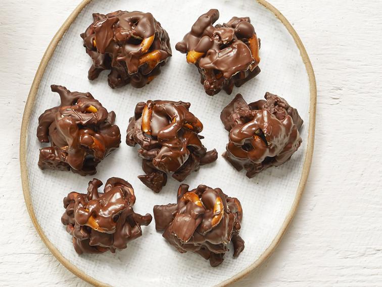 Chocolate Pretzel Clusters Recipe Food Network Kitchen Food Network
