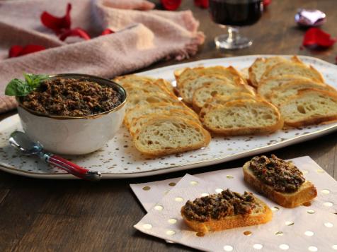 Crostini with Anchovy Tapenade
