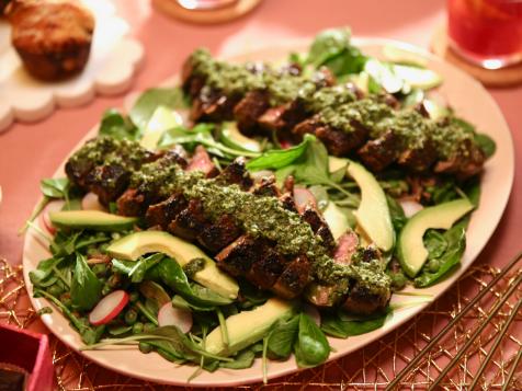 Steak Salad with Zaatar Chimichurri