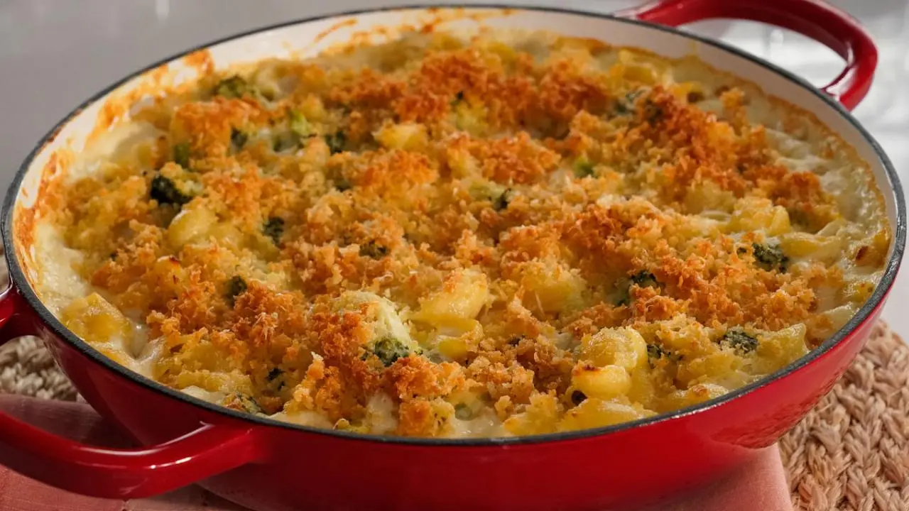 Creamy Parmesan Baked Pasta
