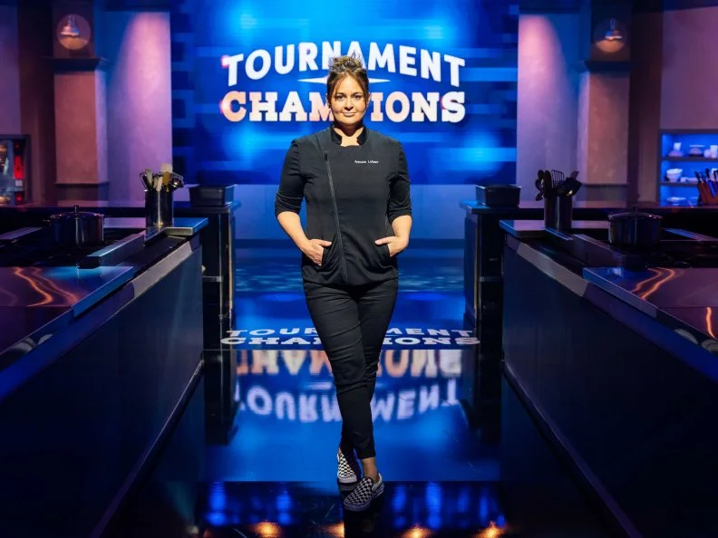 Competitor Antonia Lofaso, as seen on Tournament of Champions, Season 1.