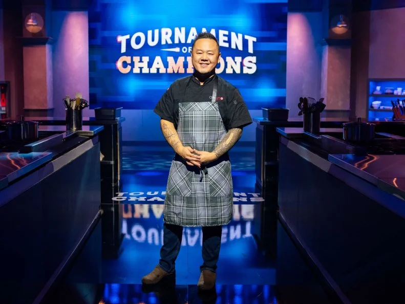 Competitor Jet Tila, as seen on Tournament of Champions, Season 1.